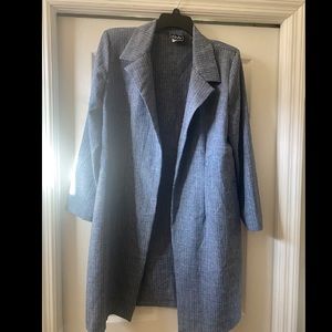 Oversized Blazer pinstripe